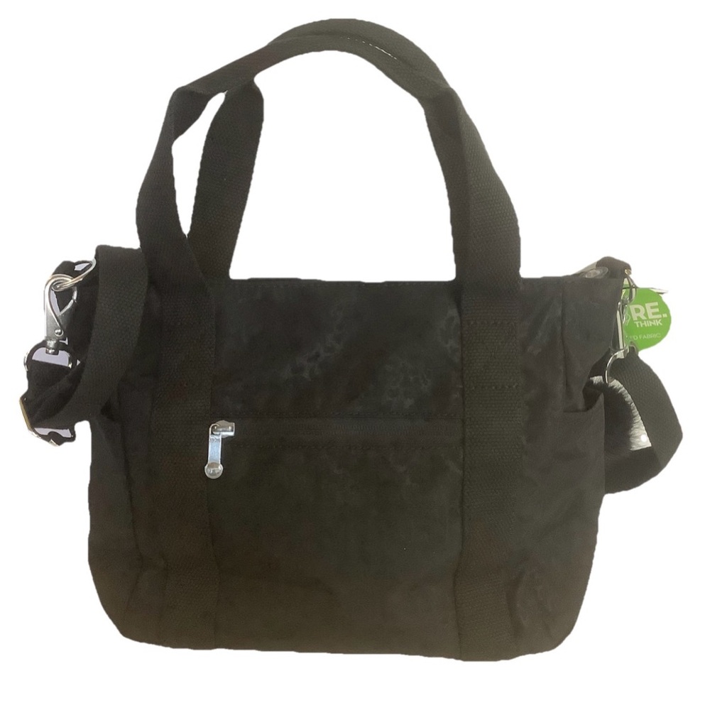Kipling Black JAYLA Small Shimmering Spot Bag nwt - Picture 13 of 16